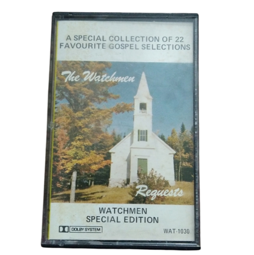 6/$15 special Collection of 22 favorite gospel songs The Watchmen cassette